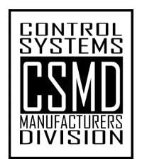 csmd-logo-vert Control Systems Manufacturers Division logo